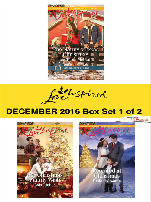 Title details for Harlequin Love Inspired December 2016, Box Set 1 of 2 by Lee Tobin McClain - Wait list